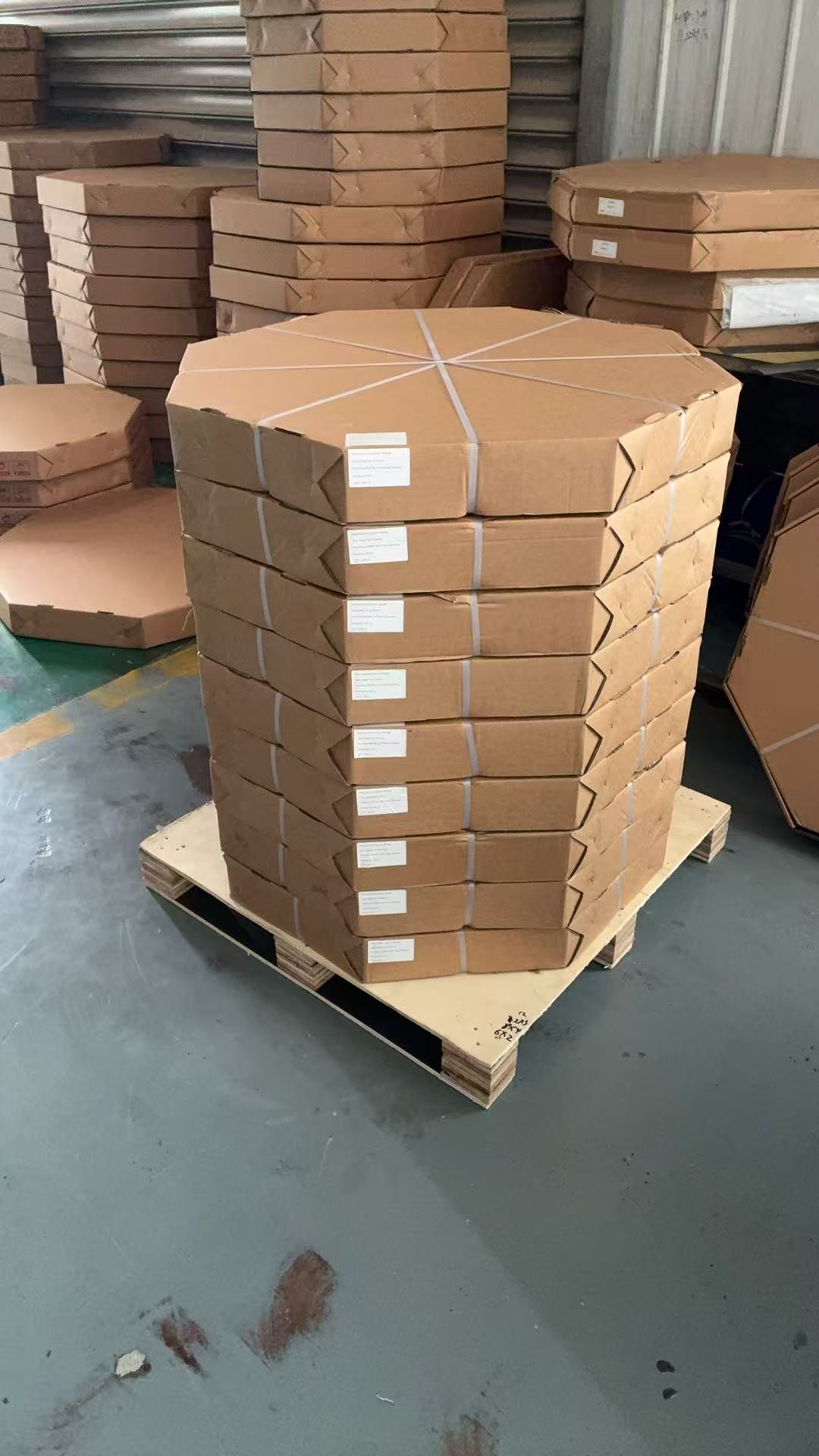 our clean doctor blade goods ready to despatching...
